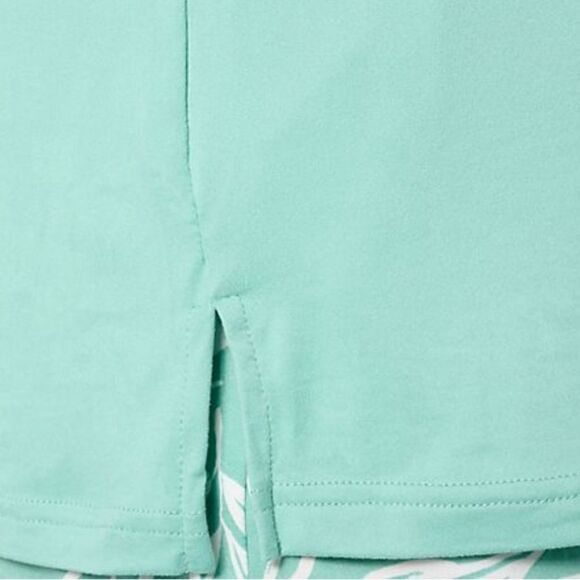 NWT Muk Luks Plus Size 2 Piece Lounge Pajama Set Green Tank & Shorts - Size P3XL - Picture 3 of 7